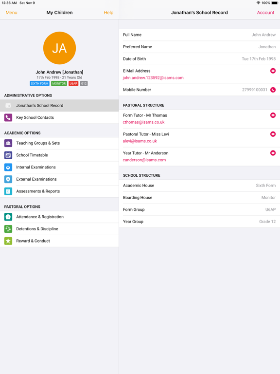 Screenshot #4 pour iParent App