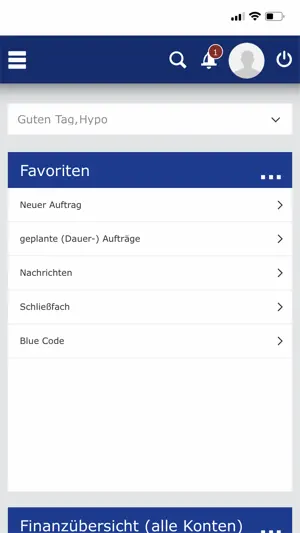 hypo@mobile screenshot 2
