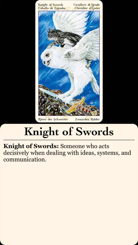 Tarot of Pagan Cats screenshot 4 of 5
