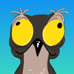 Potoo Bird Sticker Pack app icon