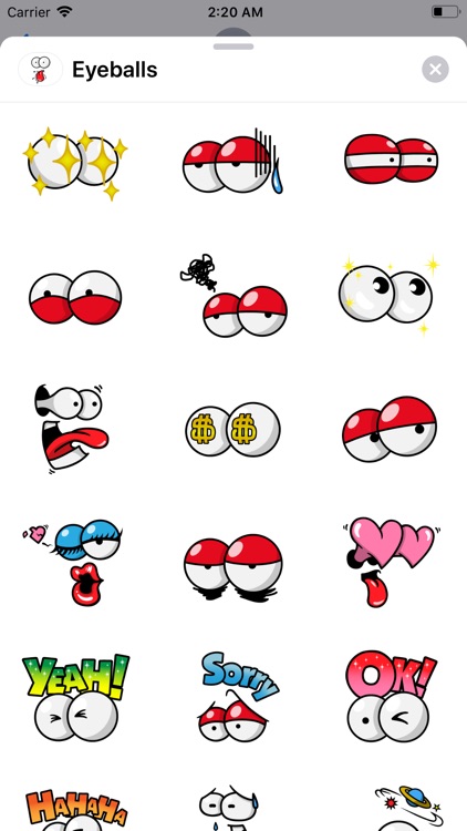 Eyeballs - Cartoon Eyes