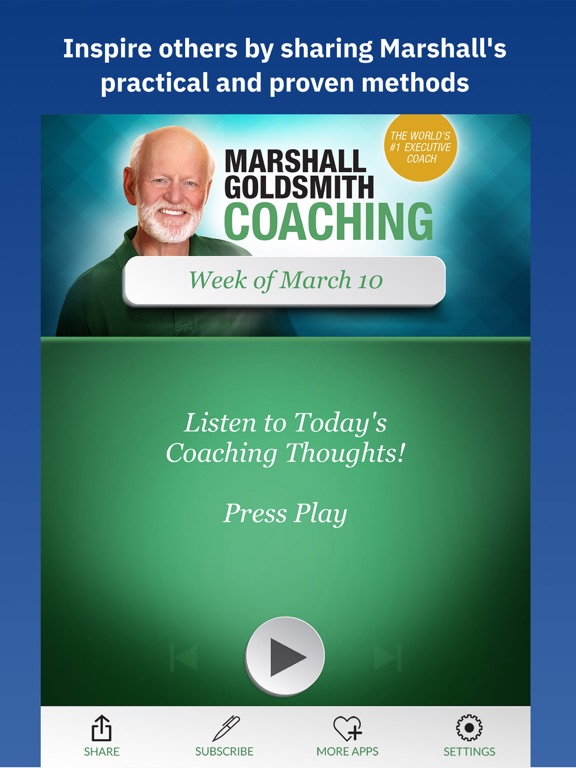 Screenshot #5 pour Marshall Goldsmith Coaching
