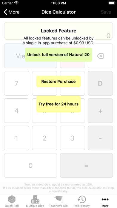 Natural 20 Lite Appのおすすめ画像7