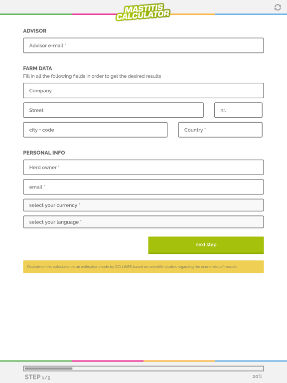Screenshot #4 pour Mastitis Cost Calculator
