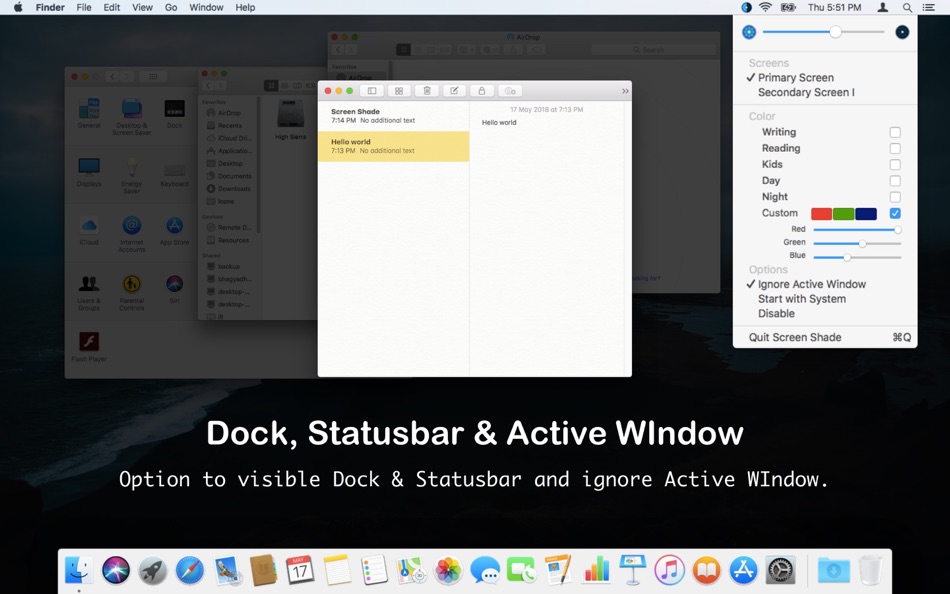 #2. Screen Shade (macOS) 由: INSPIRING-LIFE TECHNOLOGIES PRIVATE LIMITED