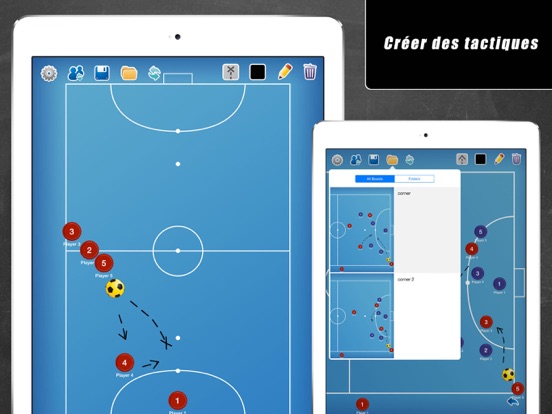 Screenshot #4 pour Planche Tactique: Futsal++