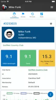 ushandicap: usga handicap iphone screenshot 2
