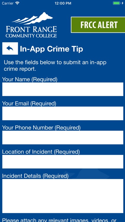 FRCC Alert screenshot-4