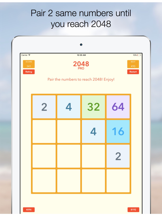 ‎2048 Tile Pairing PRO Screenshot