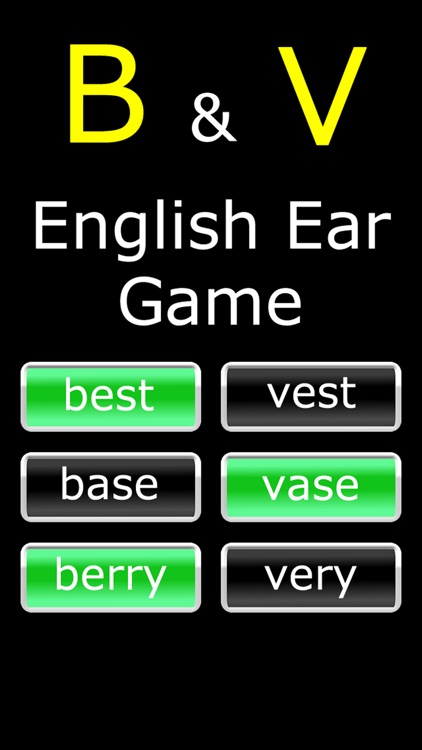 English Ear Game 2