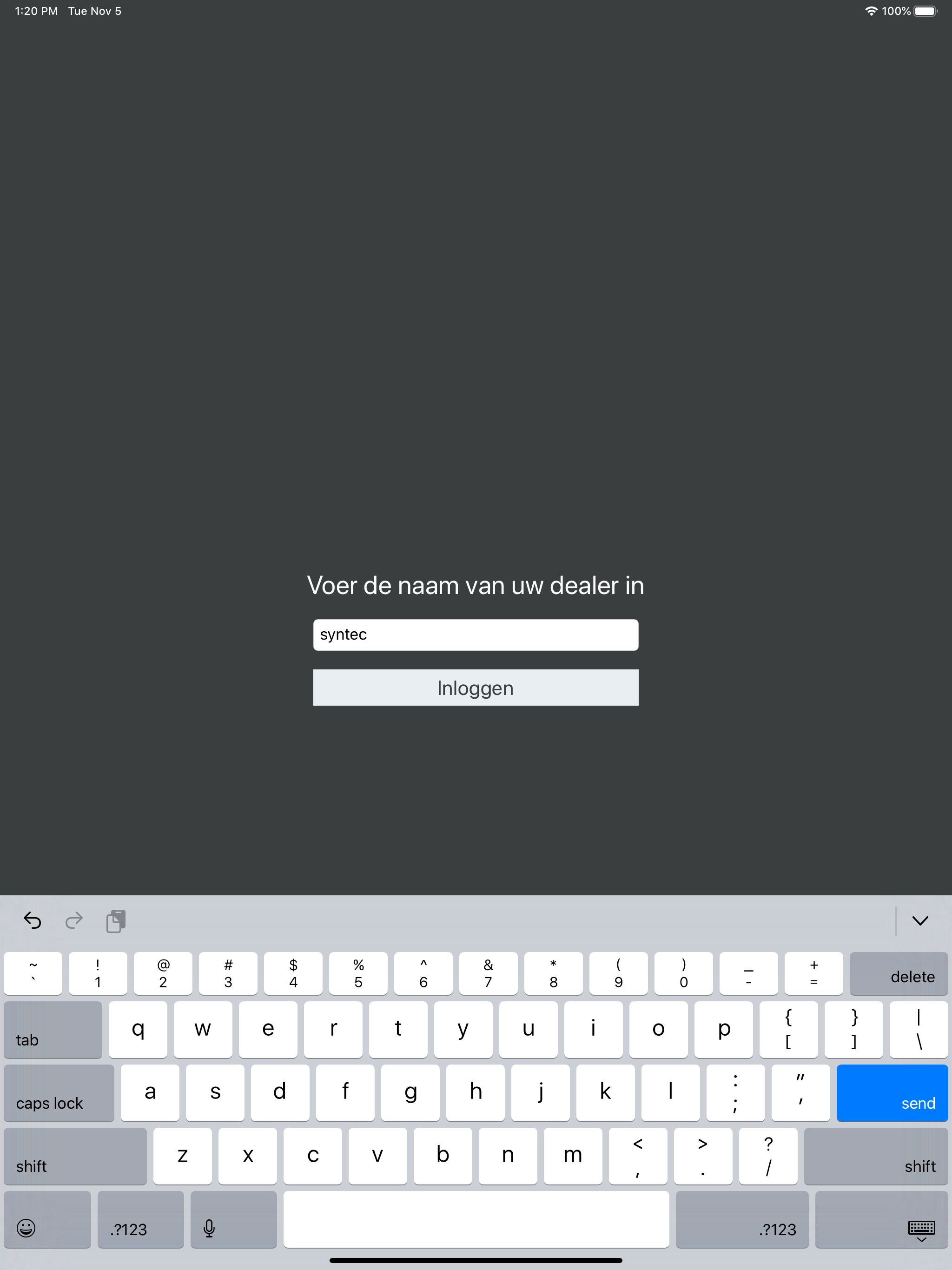 Syntec Mobiliteit screenshot 5