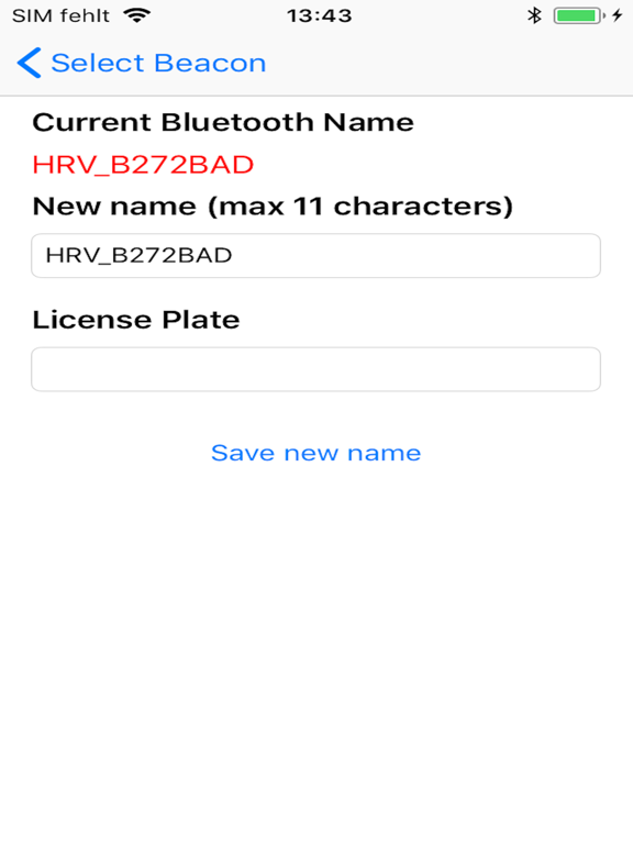 Screenshot #6 pour Odokus Beacon Renamer
