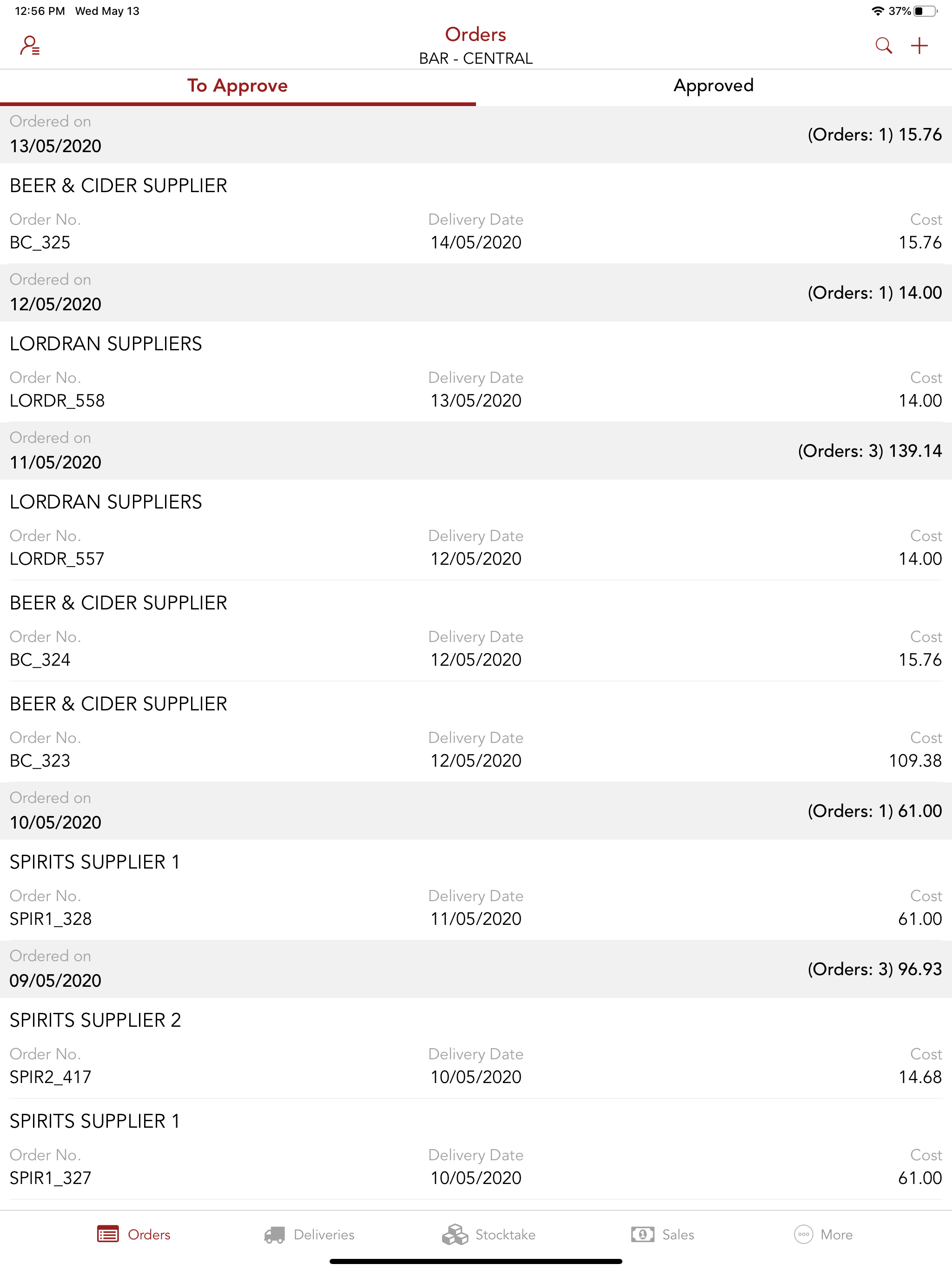 StockTake Online