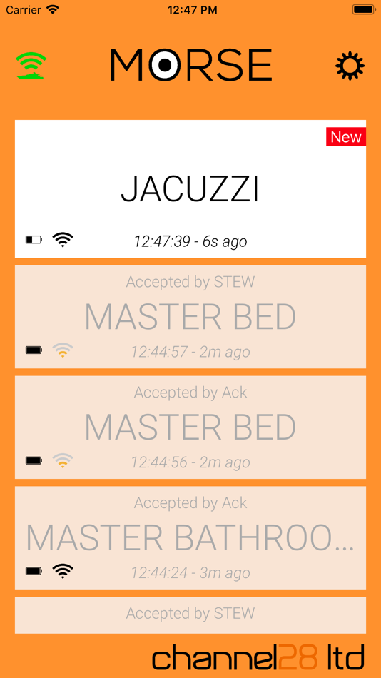 #1. Morse Service Call (iOS) Podle: FastMouse