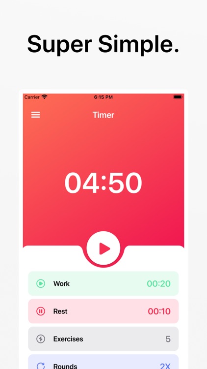 HIIT Timer □
