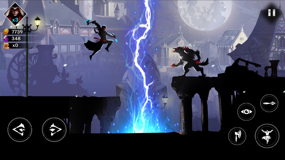 #1. Shadow Assassin: Fighting Game (iOS) 由: Tien Pham