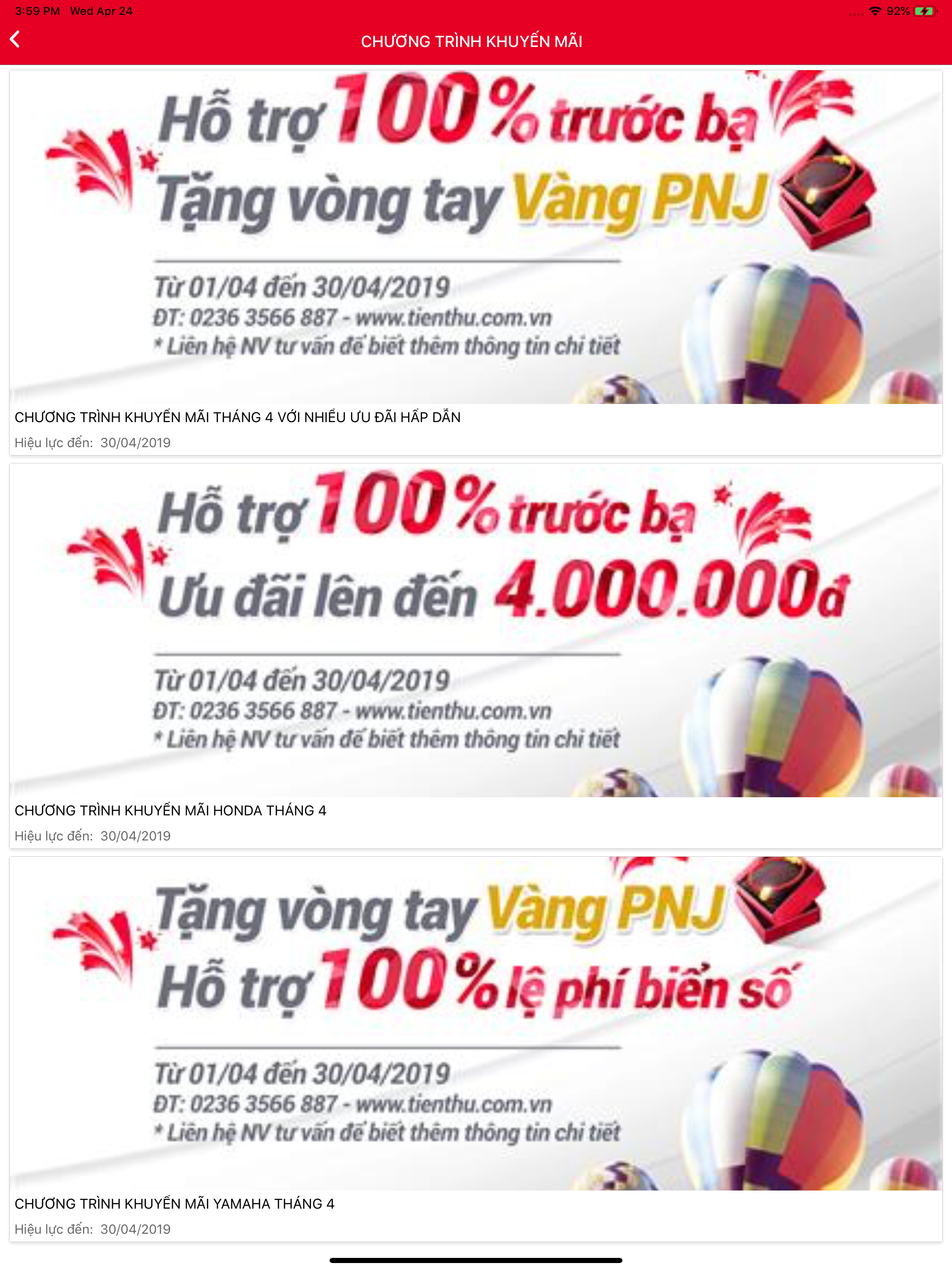 Xe Máy Tiến Thu screenshot 20
