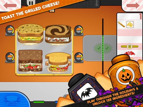 Papa's Cheeseria To Go! iPad app afbeelding 4