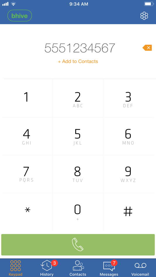 #1. b-hive (iOS) 由: Broadvoice