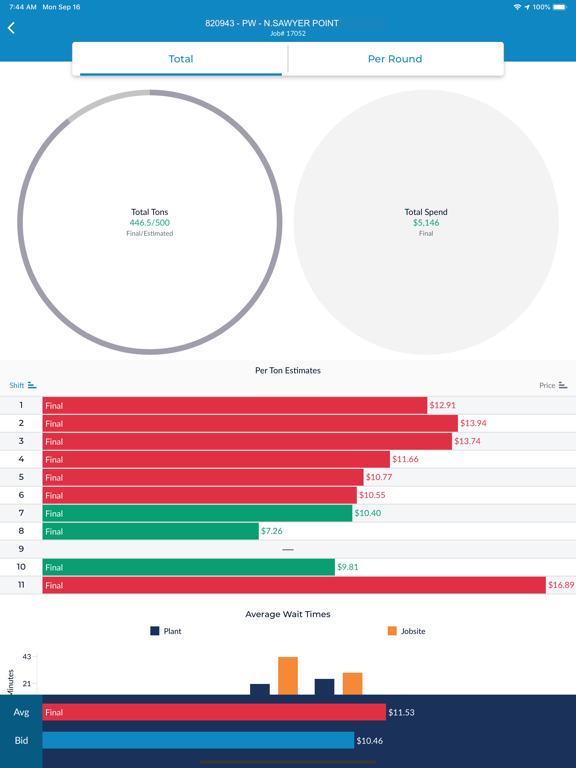 HaulHub Field iPad screenshot 4 - Business app