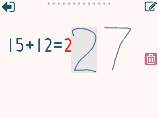 Third Grade Math Trainer iPad screenshot