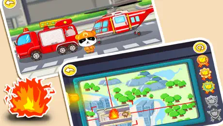 Little Panda Fireman
