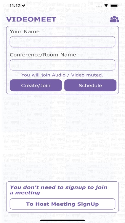 VideoMeet - Audio/Video