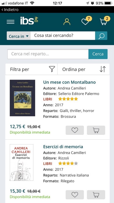 Screenshot #3 pour IBS - Internet Bookshop Italia