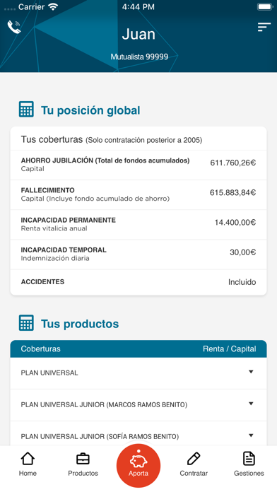 Mutualidad Abogacía screenshot 2