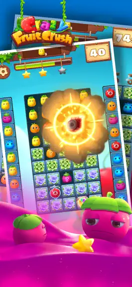 Game screenshot Безумные фрукты - сладкая apk