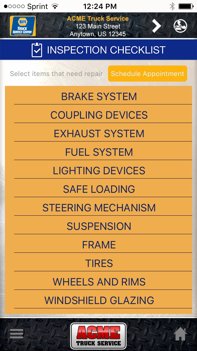 NAPA Truck Service Center