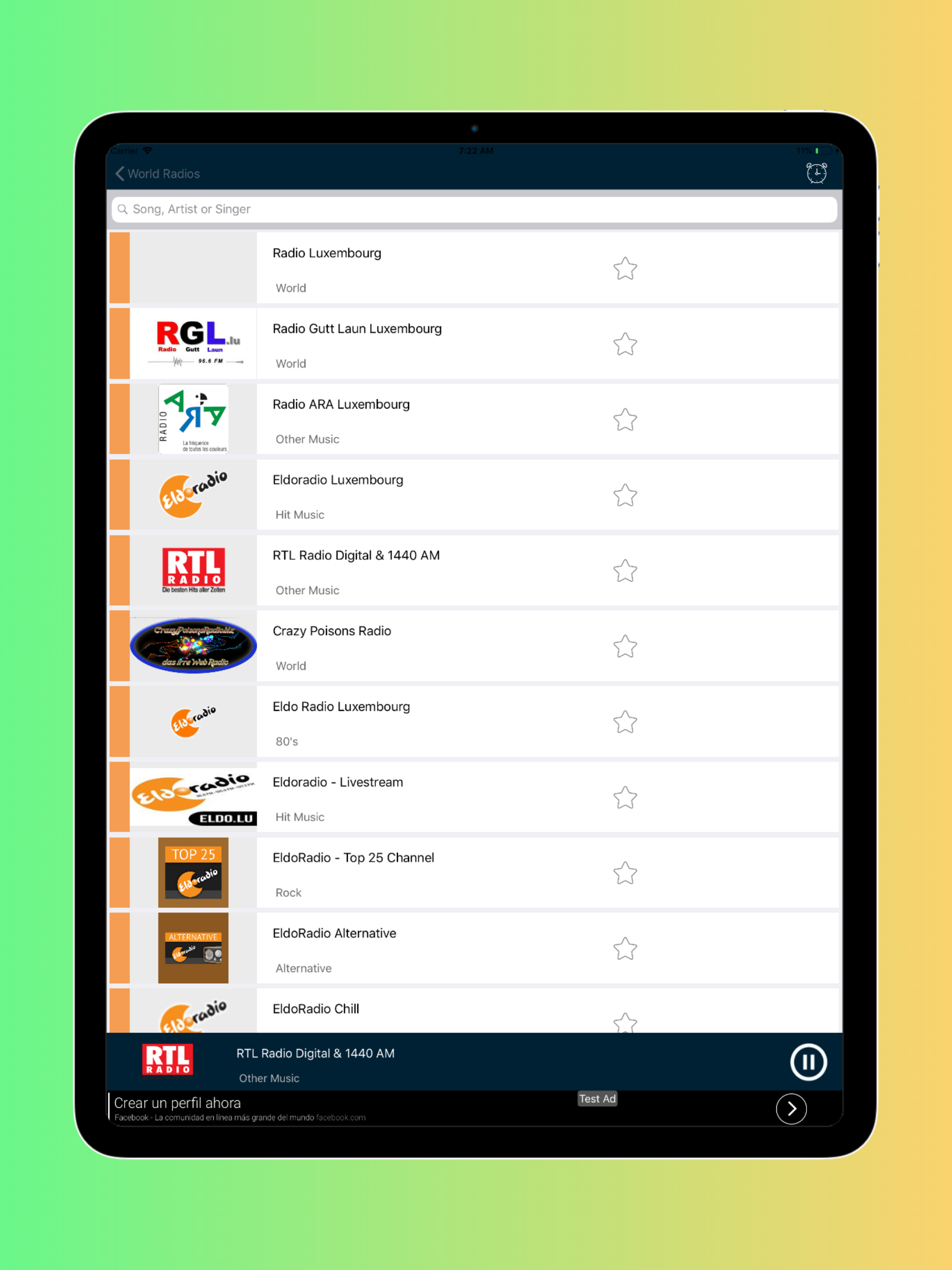 Radio Online - FM Radio World screenshot 19