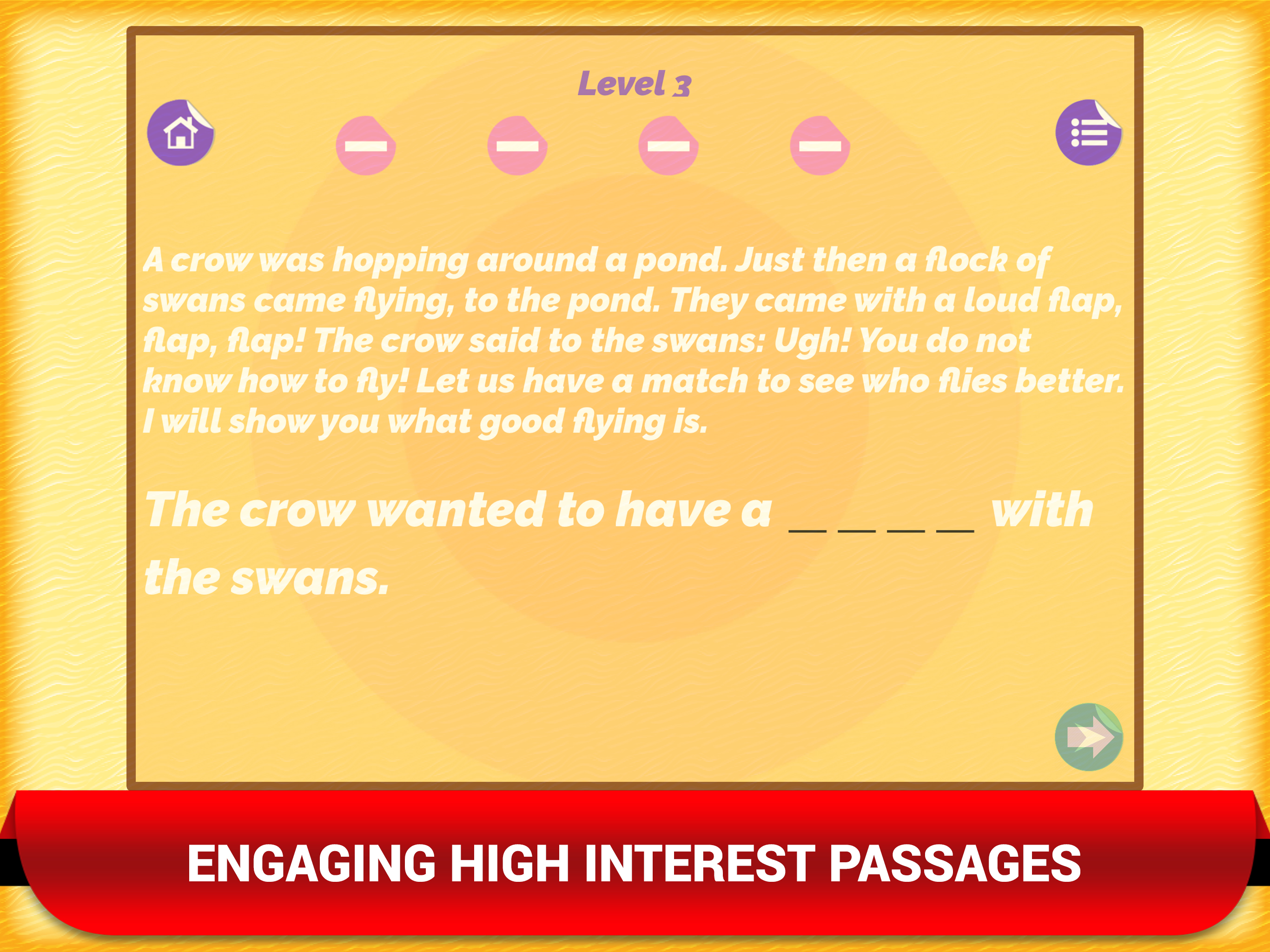 Reading Comprehension Kids App screenshot 7
