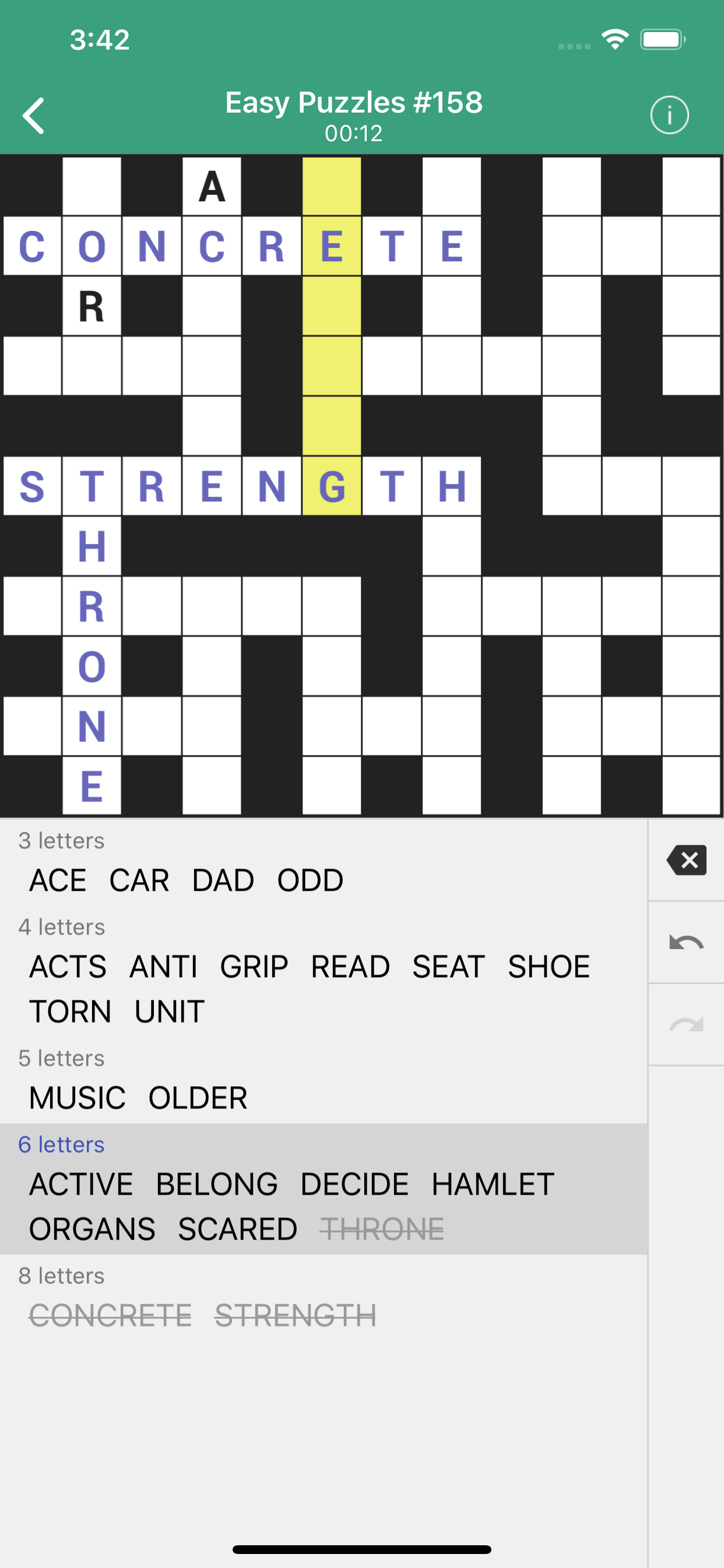 Fill-In Crosswords (Word Fit)