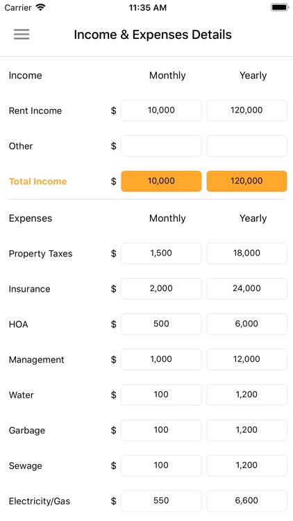 Investment Property Calculator