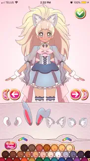 glitter cure anime dress up iphone screenshot 3