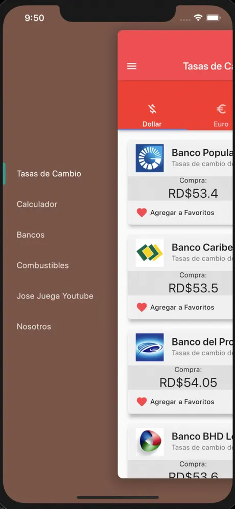 Tasas RD