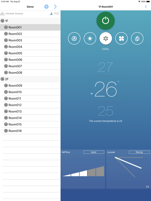 Screenshot #6 pour TOSHIBA AC Control