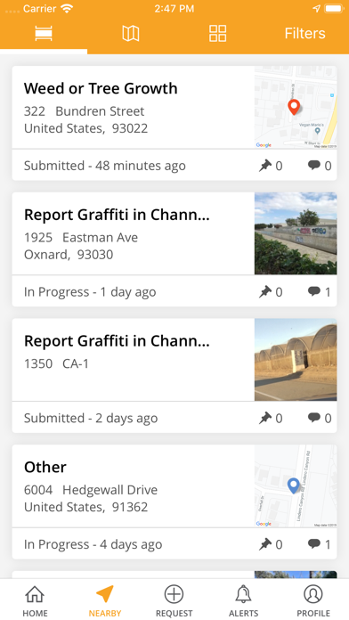 Ventura County Public Works Screenshot