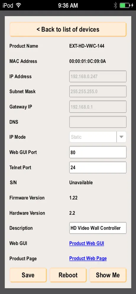 Gefen Discovery Tool