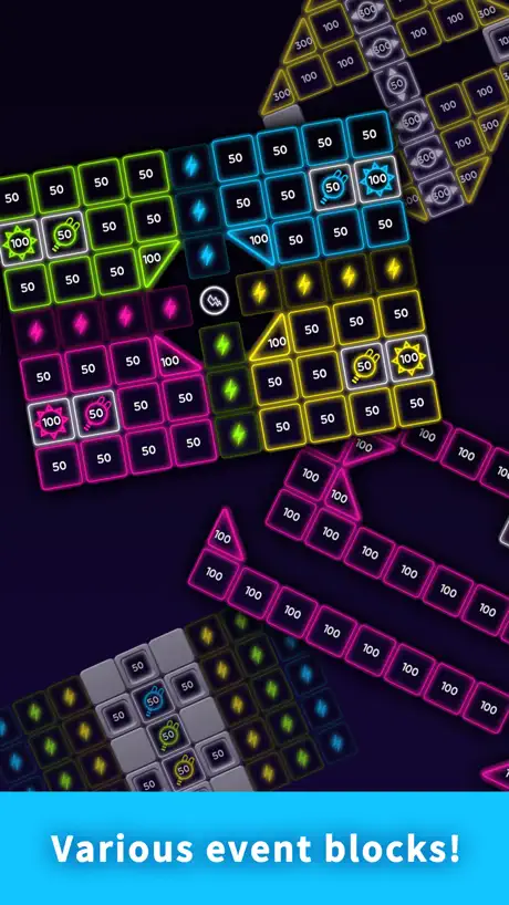 Bricks Breaker Neon 9
