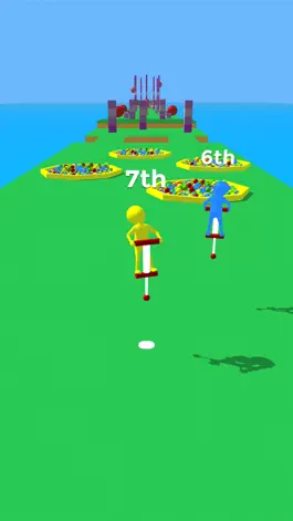 Game screenshot Pogo Race 3D mod apk