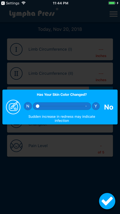 LymphaTrack Screenshot