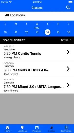 PNW Tennis Centers screenshot 4
