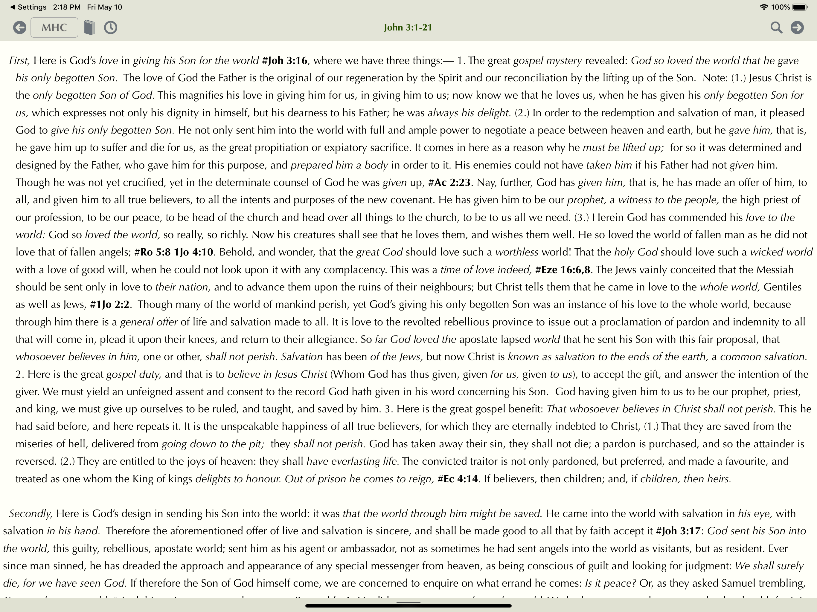 Matthew Henry Study Bible