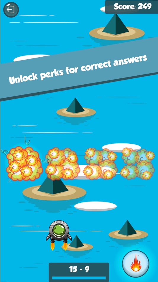 #2. Brain Drain: a quick math game (iOS) 由: Back Alley Technology