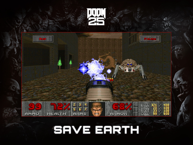 Captura de pantalla de DOOM II
