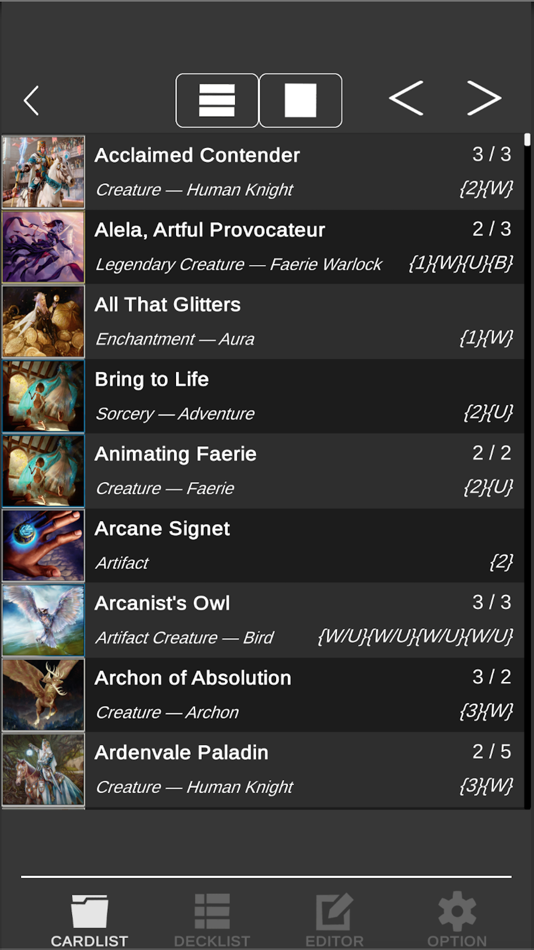 #2. MTG Builder (iOS) 由: Yuki Abe