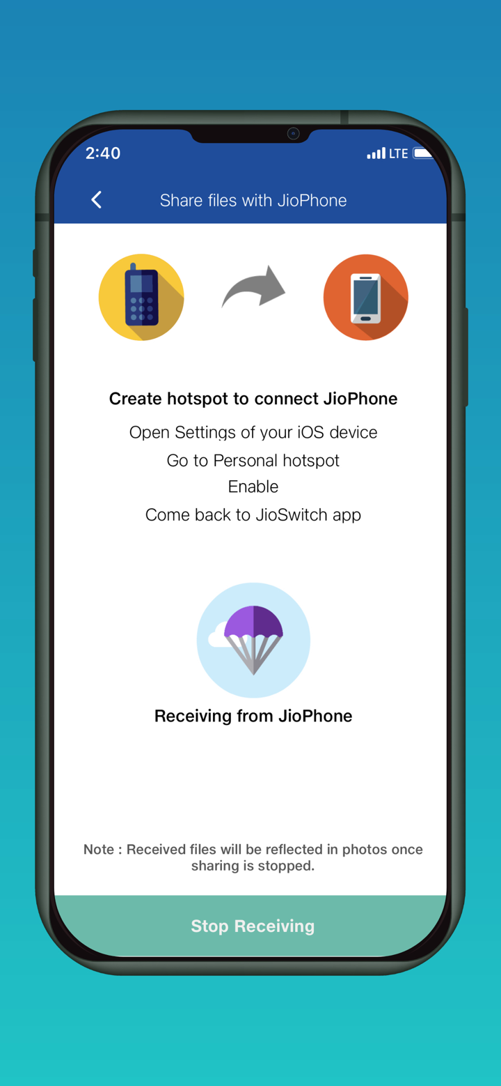 JioSwitch-Transfer,Share Files screenshot 2
