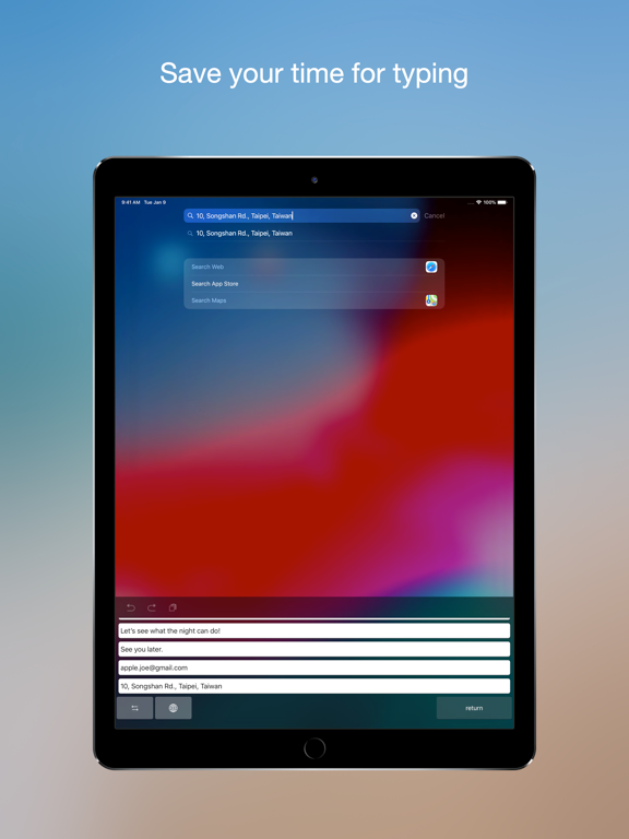 FastBoard - Fastest Keyboard iPad screenshot 5 - Utilities app